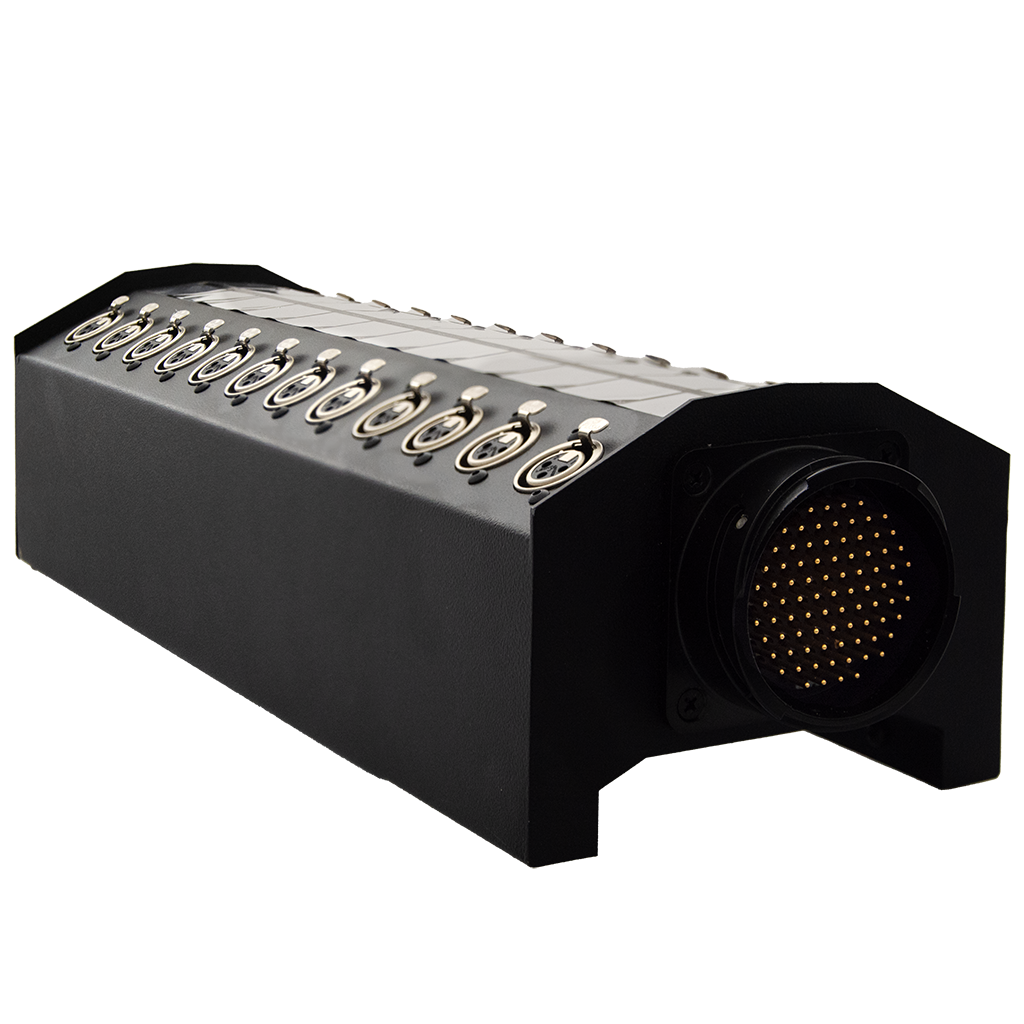 24 Channels Input Stage Boxes with LK 85-Pole Panel Male Connector