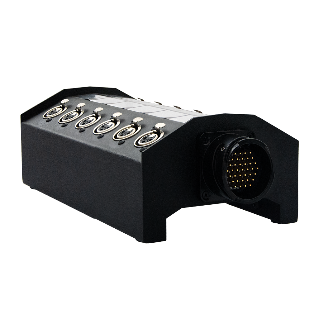 12 Channel Input Stage Boxes with LK 37-Pole Panel Male Connector