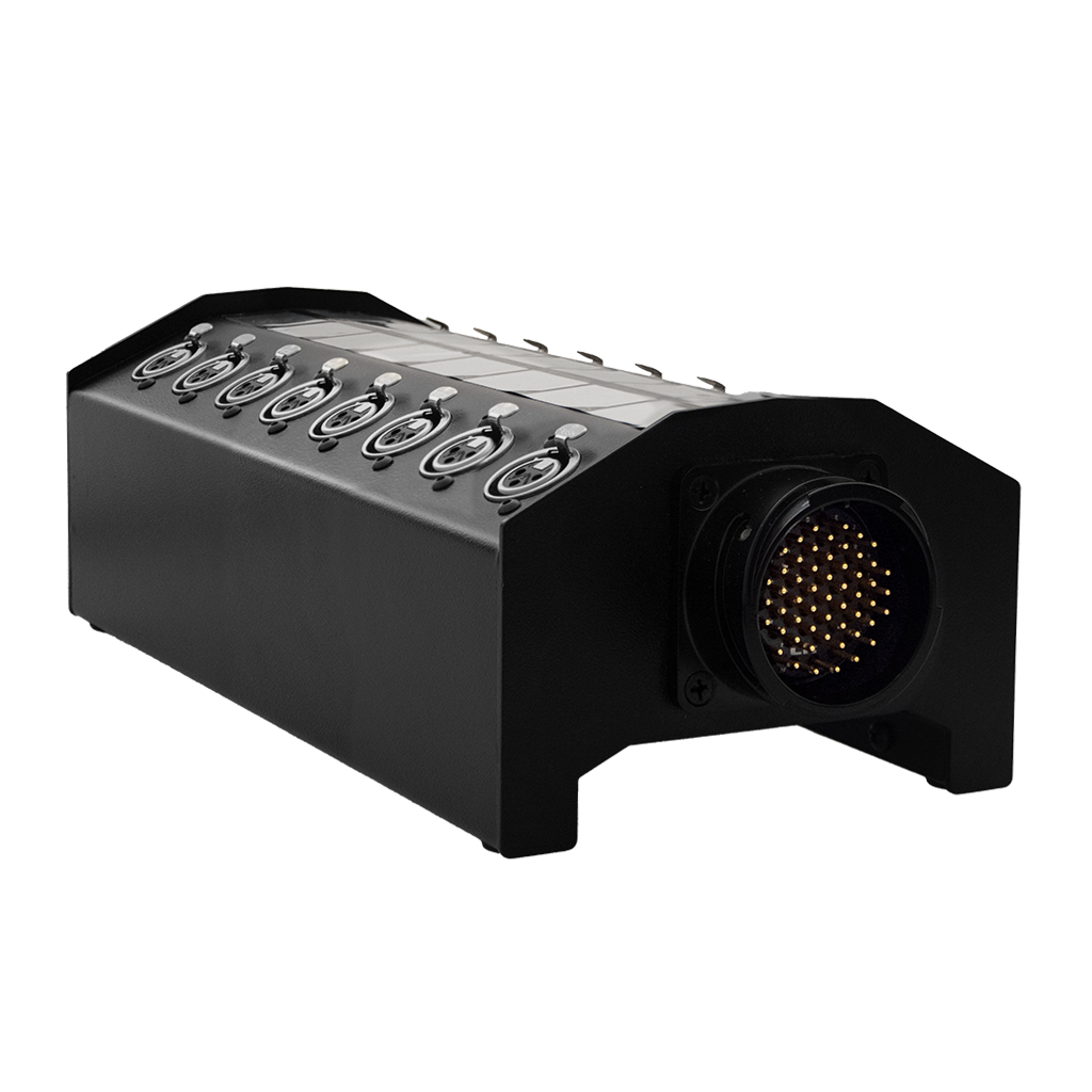 16 Channels Input Stage Boxes with LK 54-Pole Panel Male Connector