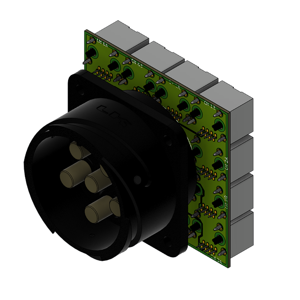 LKG 6CAT6 Connector to 12x RJ45 Module Widget