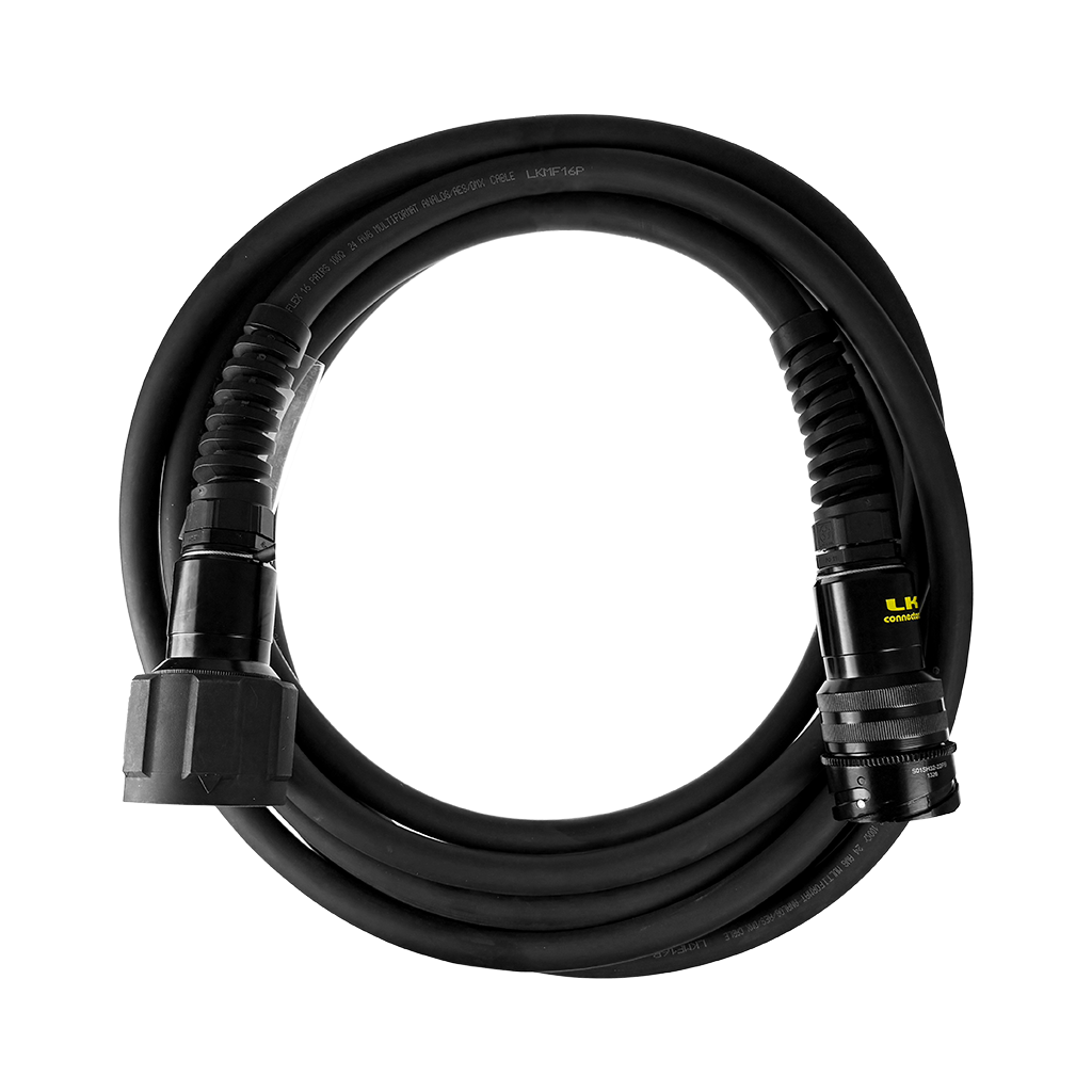 16-Channel Analog & Digital Audio Cable Extensions with LK 54-Pole Connectors