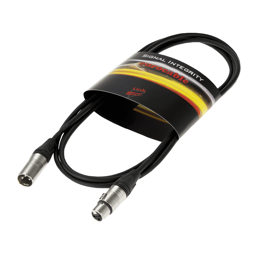 Kopul M4006 Studio Elite 4000 Series XLR Male to XLR Female Microphone  Cable with Neutrik Connectors (Black, 6')