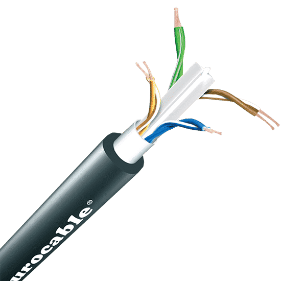 CAT6 UTP Cable Ethernet desnudo sólido